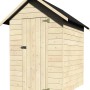 Casetta da giardino in legno Ambeal Sp 12 mm H200xL149XP182 cm