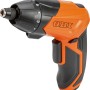 Avvitatore a batteria OBI 3,6V, set da 56 pezzi. Avvitatore compatto con set di inserti in scatola.