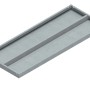 Ripiano grigio t.b.t. per scaffali aggiuntivi.