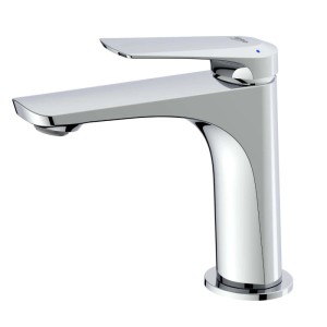 Miscelatore lavabo serie Riva Ø30 mm cromato