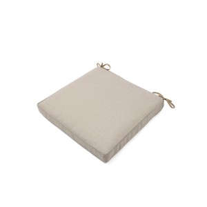 Cuscino per sedia da esterno t.b.t. beige con lacci.