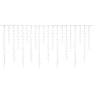 Catena luminosa t.b.t. per esterni, ideale per creare un'atmosfera festosa.