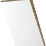 Pannello t.b.t. bianco, taglio legno per mobili e interni.