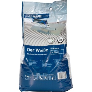 Sacco di malta per pietra naturale Mapei C2TE 5 kg, adatta per piastrelle in pietra naturale.