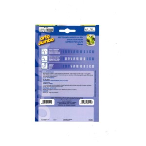 Busta di semi Orto Jumbo 'Briosa' per insalata mista. Coltiva la tua insalata.