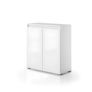 Mobile contenitore / cassettiera t.b.t. bianco con due ante.