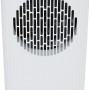 Deumidificatore bianco LEF-205-40 con ruote e display digitale per un clima interno confortevole.