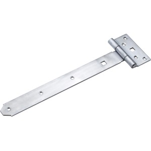 Cerniera a croce in acciaio inox, 300 mm, per cancelli, porte e coperchi. Resistente alle intemperie e durevole.