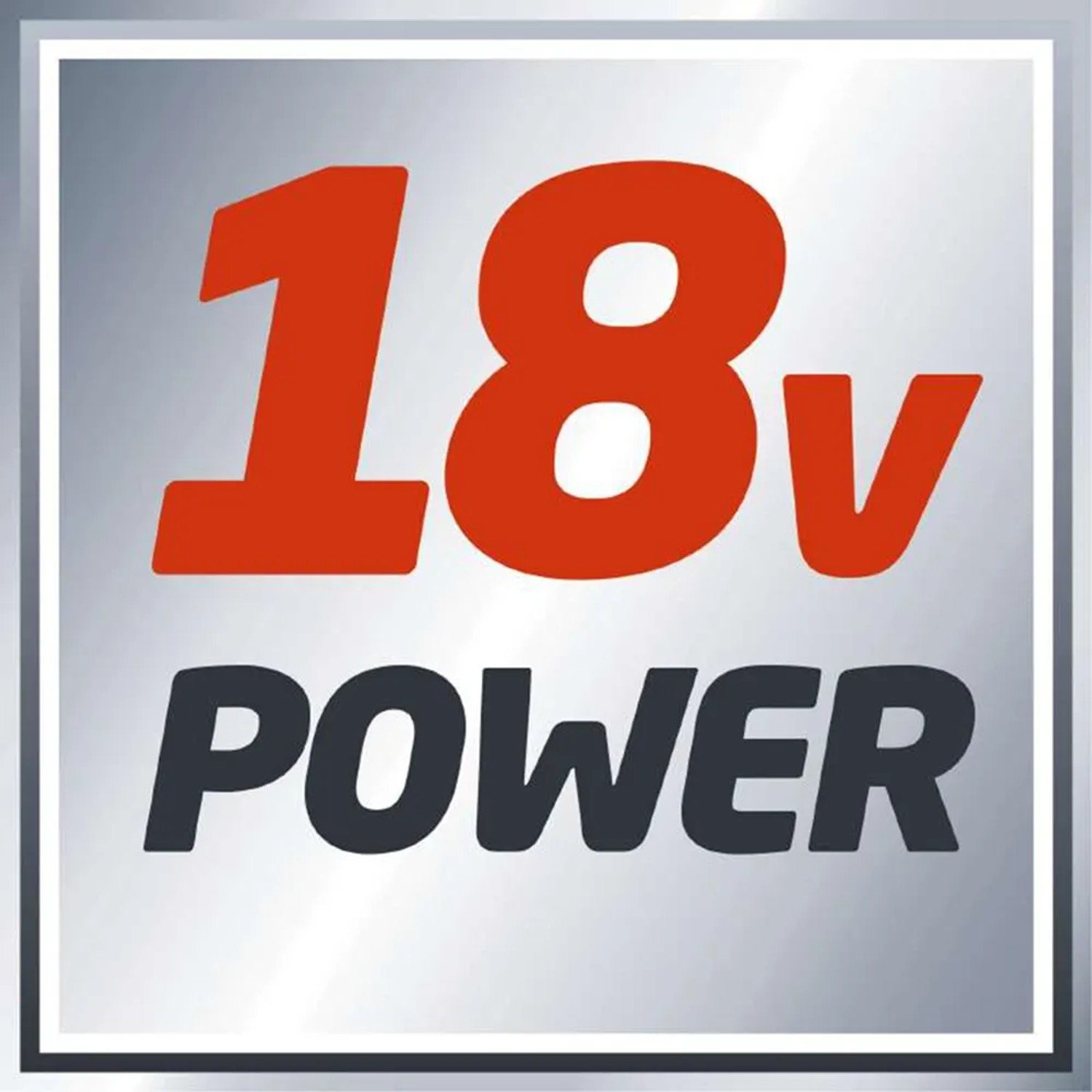 Logo Einhell Power X-Change 18V per smerigliatrice angolare a batteria e altri utensili.