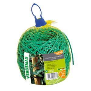 Filo di legatura verde (t.b.t.) in rete, adatto per giardinaggio e supporti per piante rampicanti.