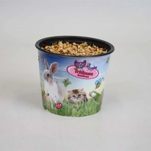 t.b.t. in vaso con motivo animale, categoria: Ulteriori erbacee.