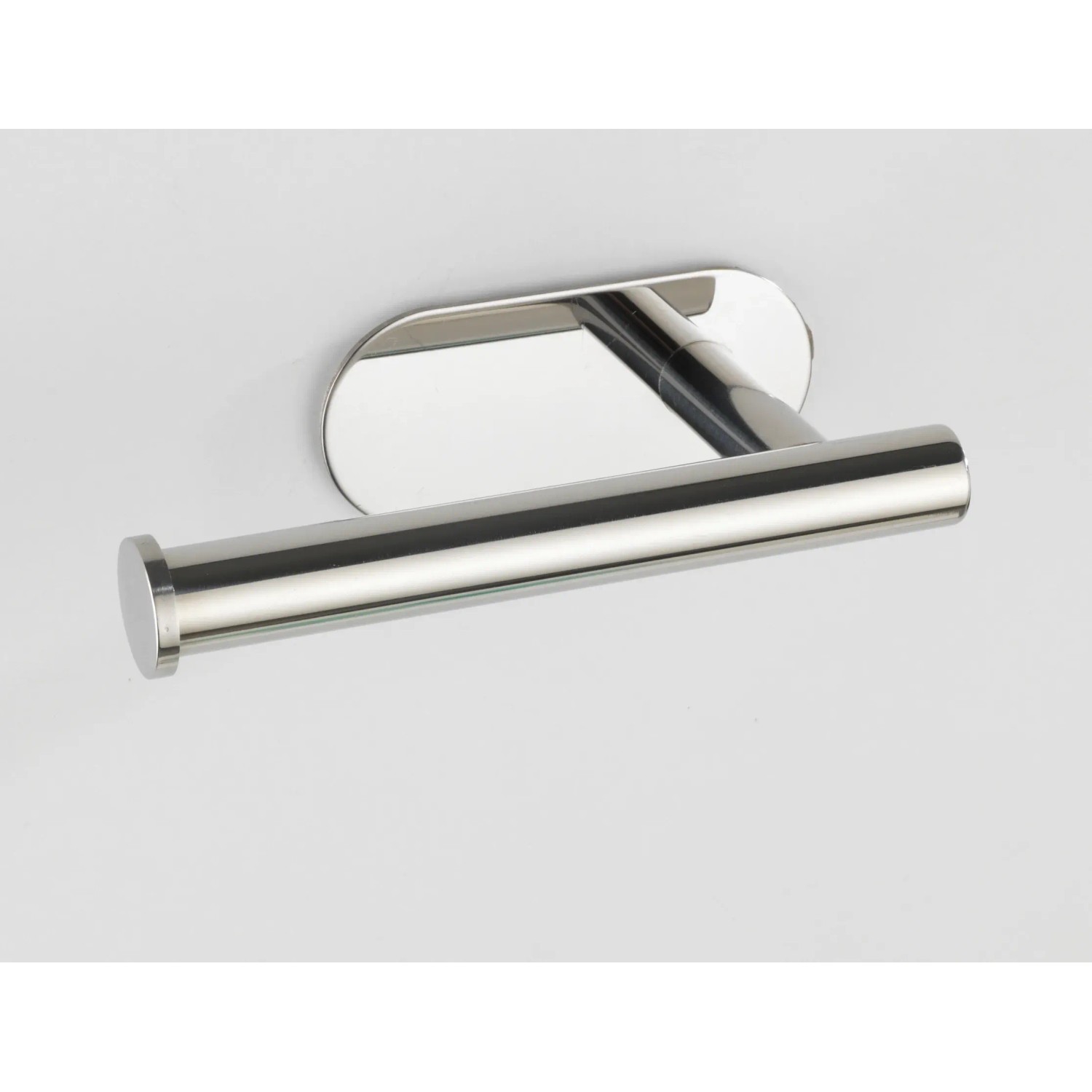 Porta carta igienica Wenko Orea Shine in acciaio inox, lucido e antiruggine.