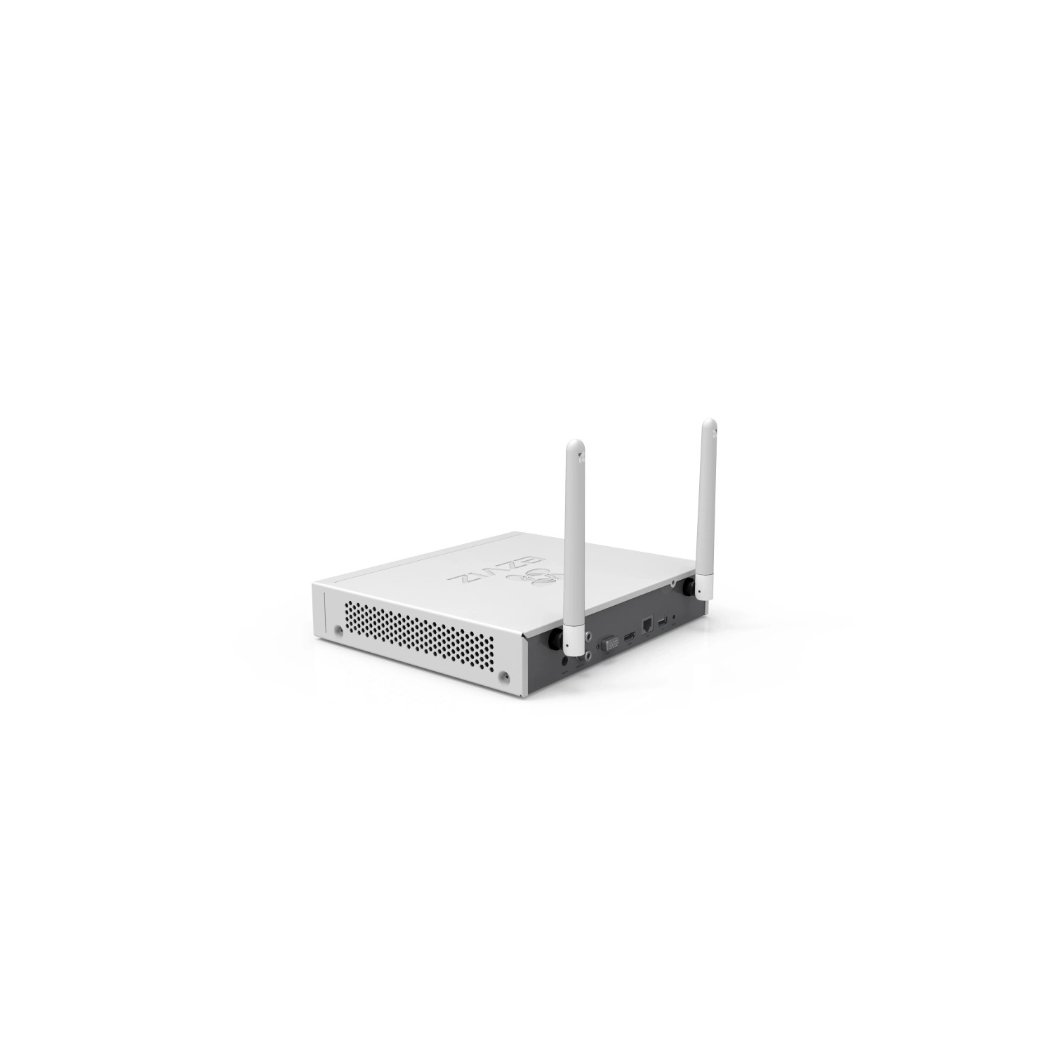 Dispositivo t.b.t. per videosorveglianza con due antenne.