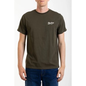 T-Shirt maniche corte uomo in cotone Force verde tg M