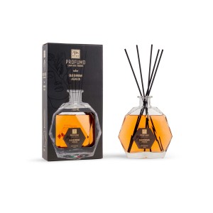 t.b.t. Candela profumata con diffusore a bastoncino e confezione.