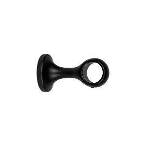 Terminale per bastone tenda boccia tagliata in metallo Ø 20 mm avorio 2 pz