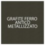 Campione colore: t.b.t. vernice spray speciale, finitura metallizzata grafite ferro antico.