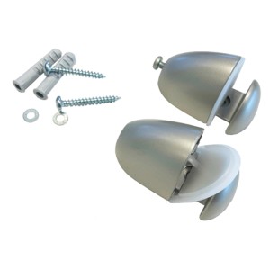 Set di supporti per mensole t.b.t. con viti e tasselli per ripiani.