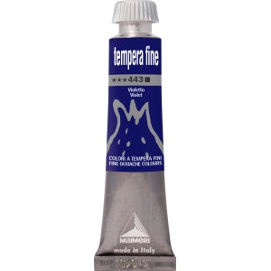 Tubo di colore a tempera viola di Maimeri.