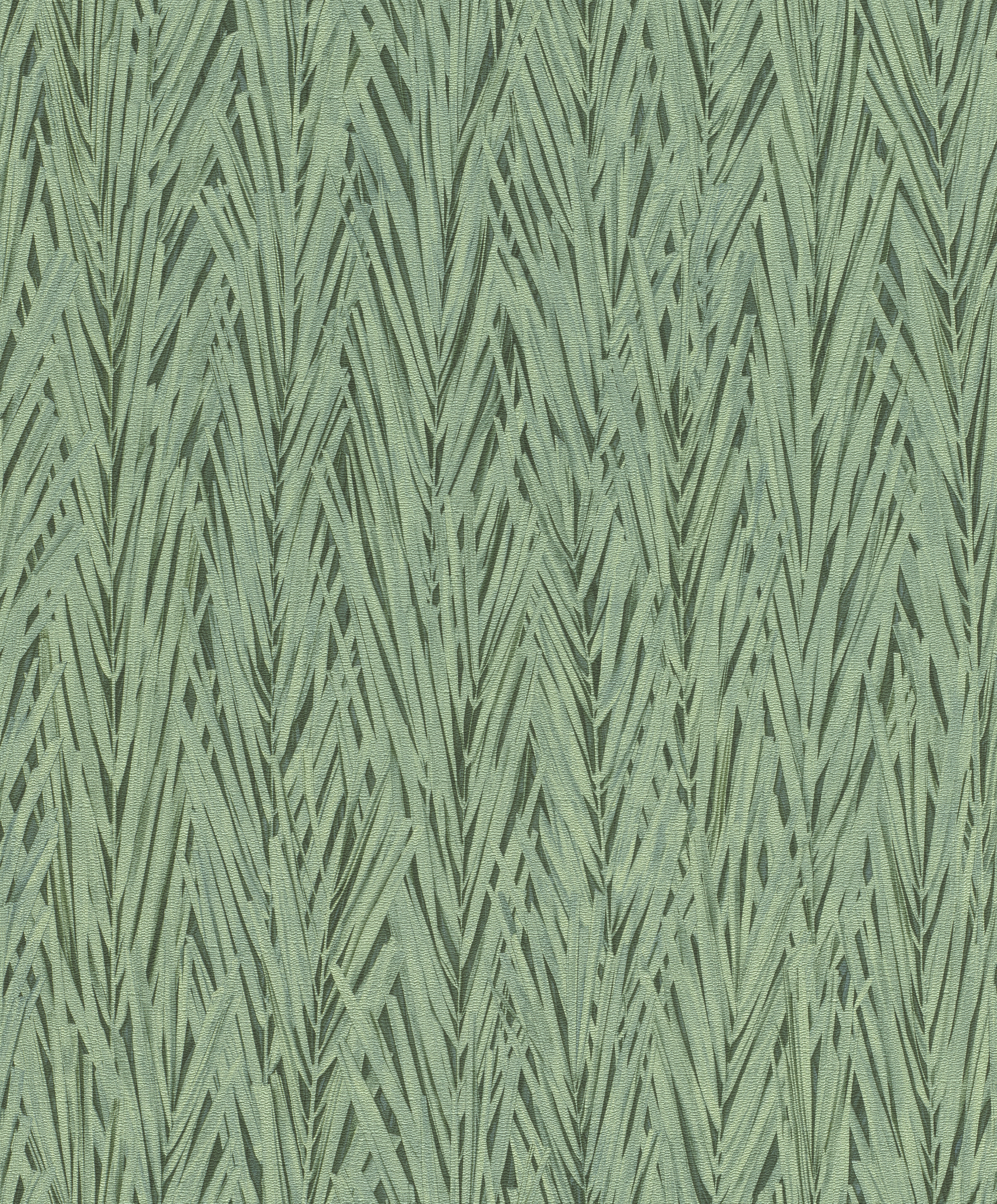 Carta da parati TNT Rasch bambù crema e verde 10,05x0,53 m