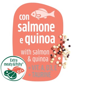 Snack per gatti Mini Sticks con salmone e quinoa 50 g