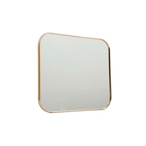 Specchio con cornice dorata elegante 38x45x1,5 cm oro