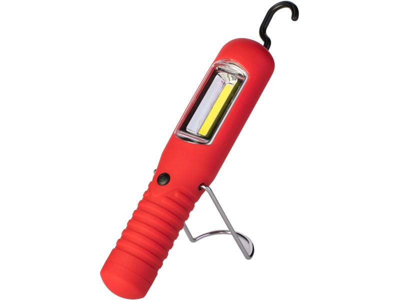 Torcia portatile ricaricabile led - 1 lampada led 1w - 90 lumen