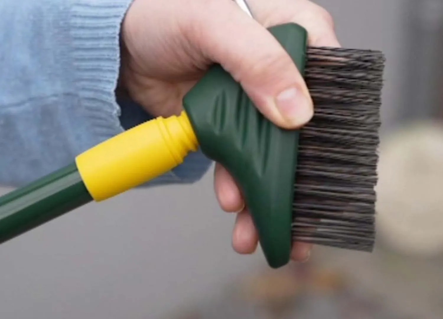 Spazzola Per Bonsai A Testa Curva In Acciaio - Strumento Da Giardino Per Pulizia E Manutenzione