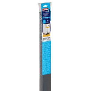 tesa® Insulation guarnizione doppia per sottoporta, grigia, per guarnizioni contro spifferi, polvere e rumore.