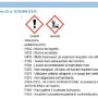 Istruzioni di sicurezza e simboli di pericolo secondo il regolamento CLP.