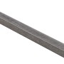 Profilo terminale Grosfillex, Grigio Megeve, 5-8 mm, 260 cm, a clip, per finiture pulite di pareti e soffitti.