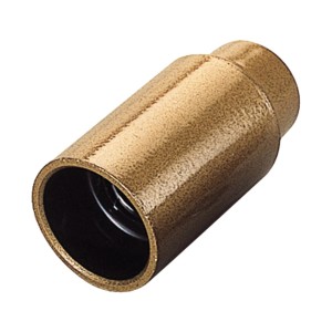 t.b.t. Portalampade effetto bronzo.