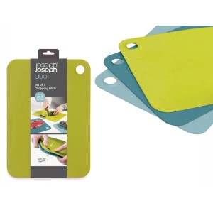 Set 3 taglieri multicolor mats Joseph Joseph plastica