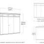 Casetta da giardino in plastica Keter Pent sp. 20 mm marrone chiaro 6 m²_2