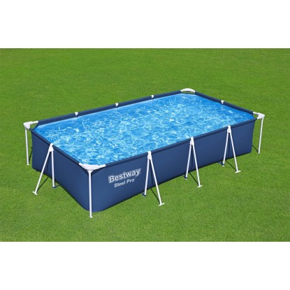 Piscina fuori terra tubolare in pvc/acciaio Bestway SteelPro Frame 400x211x81 cm