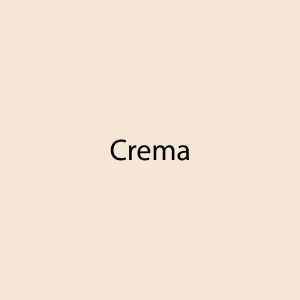 Campione di colore Crema per smalti colorati.