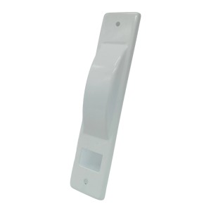 Avvolgitore a nastro a parete bianco t.b.t. per tapparelle.