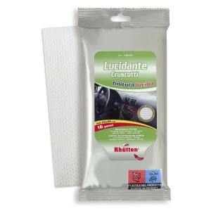 Salviette lucidanti t.b.t. per cruscotti auto, 16 pz, 25x22cm.