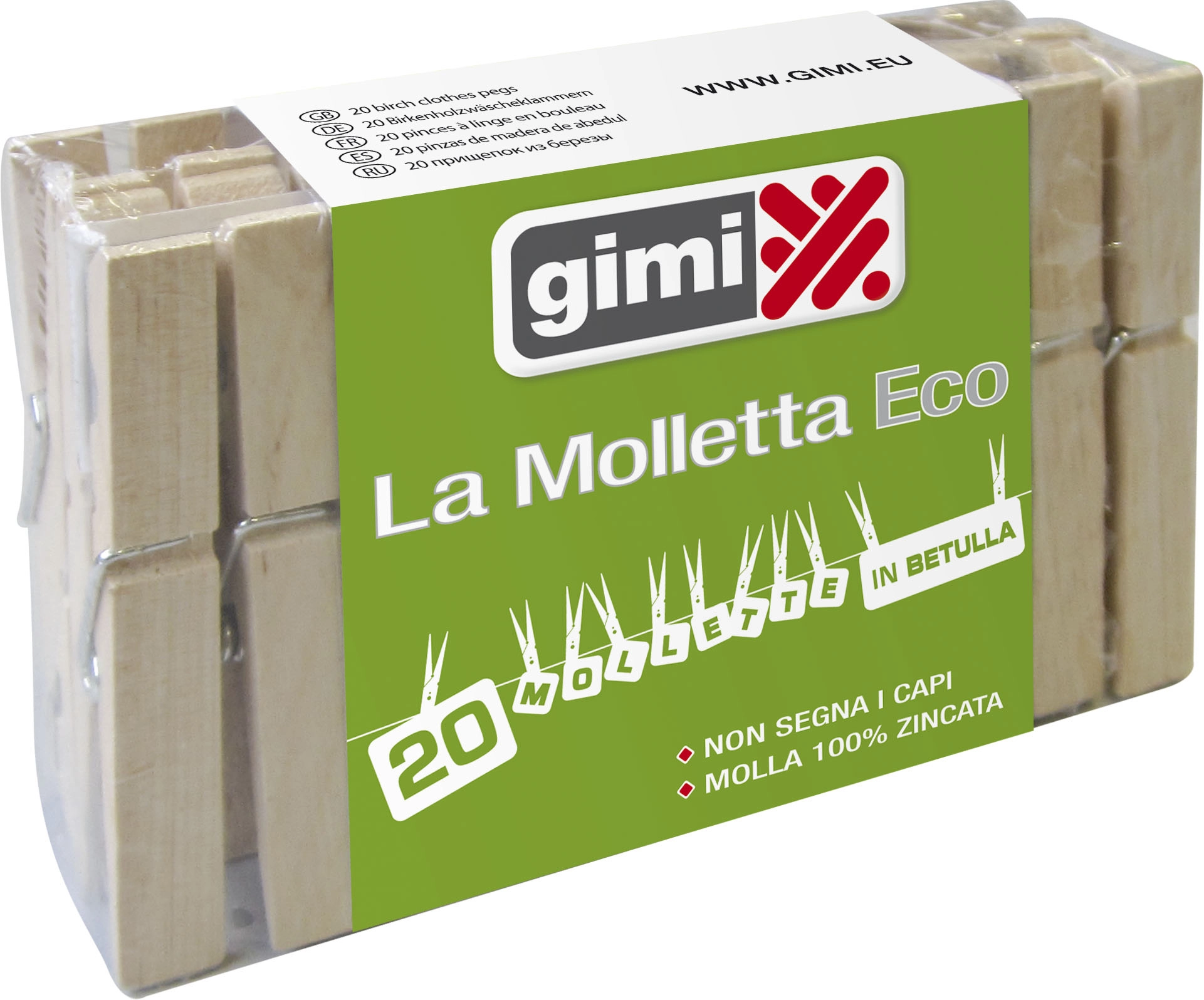 FORTEX MOLLETTE IN LEGNO 20 PZ - Meloni Store