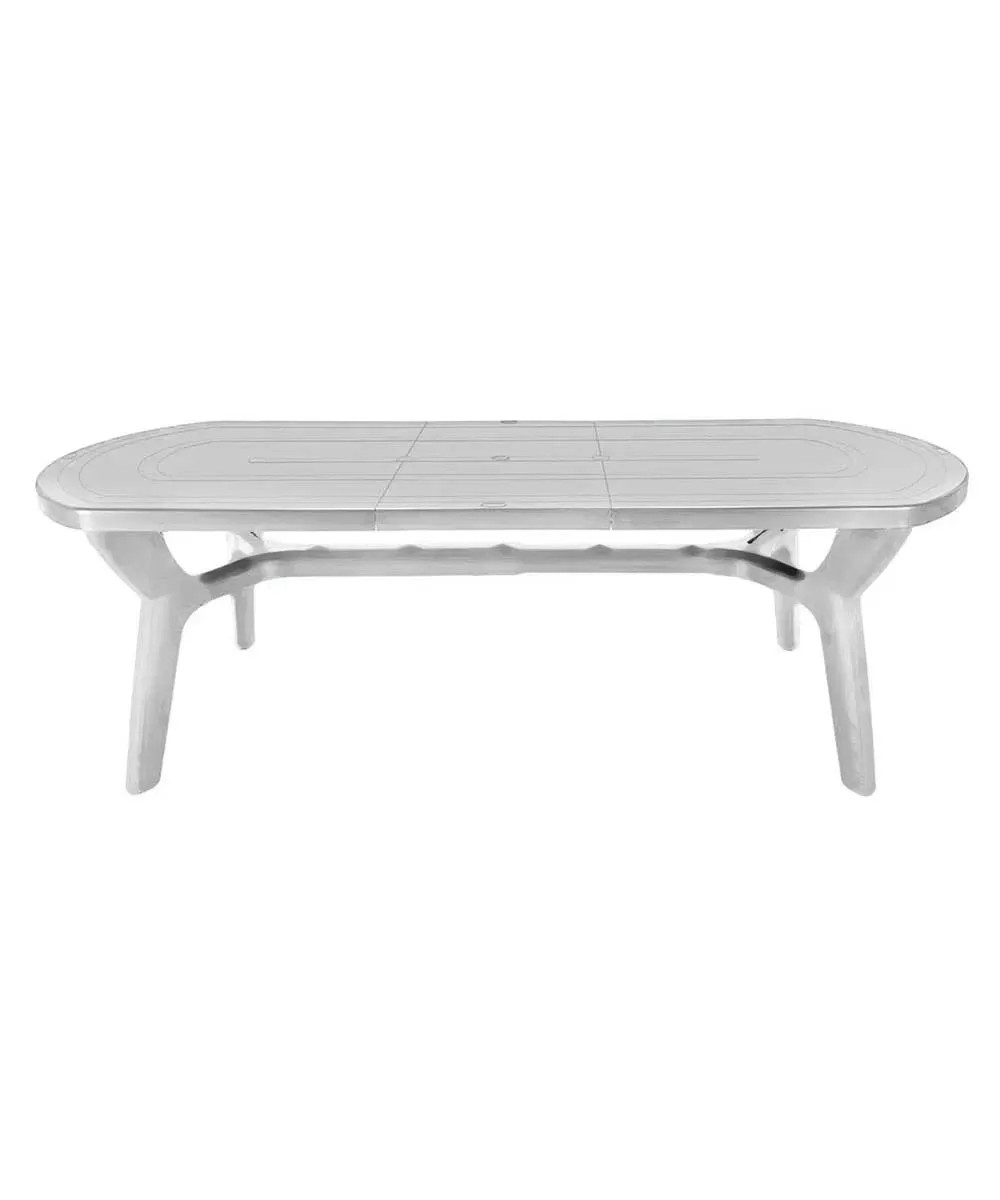Tavolo allungabile da giardino Pagoda in plastica 180-230x30x90x