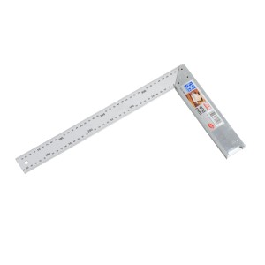 LUX Squadra con linguetta 400 mm Comfort, uno strumento di misura per il controllo e la marcatura degli angoli.