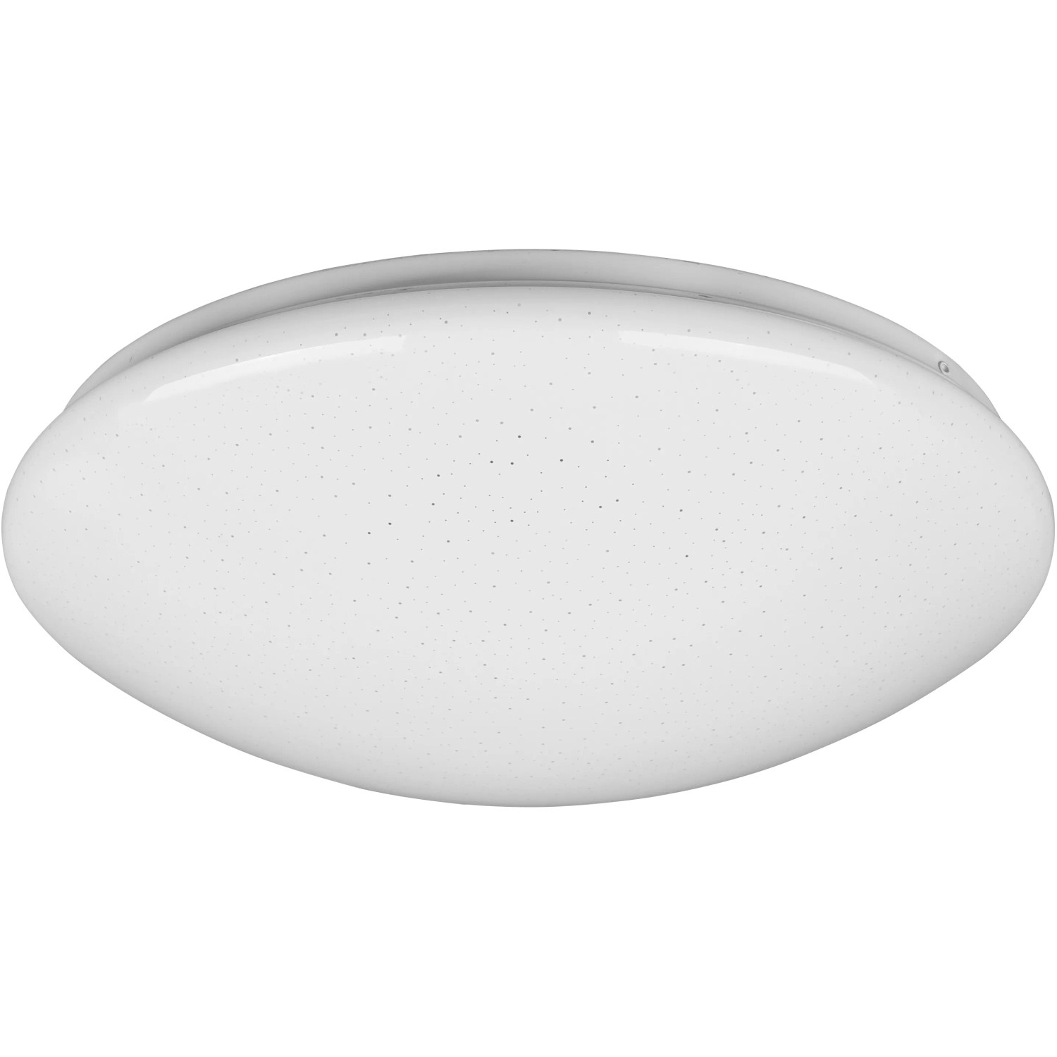 Plafoniera LED Reality Lukida bianca con effetto cielo stellato per soggiorno e camere da letto.