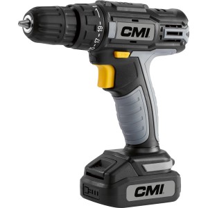 Avvitatore a batteria CMI C-ABS-12 Li A, 12V, con mandrino autoserrante per avvitare e forare.