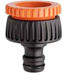 t.b.t. Raccordi irrigazione, plastica, nero/arancio.