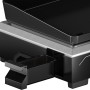 Campingaz Grill elettrico Plancha Electric 1 XD dettaglio con vaschetta raccogli grasso.