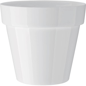 Vaso per piante t.b.t. bianco per interni.