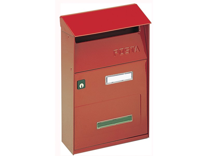 Alubox cassetta postale Ft rossa