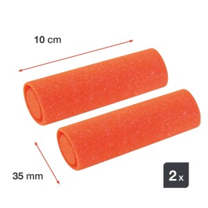 Ricambio mini rullo 11 cm sistema Magic Finish 2 pezzi