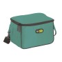 Borsa frigo verde t.b.t. per campeggio con tracolla e cerniera.