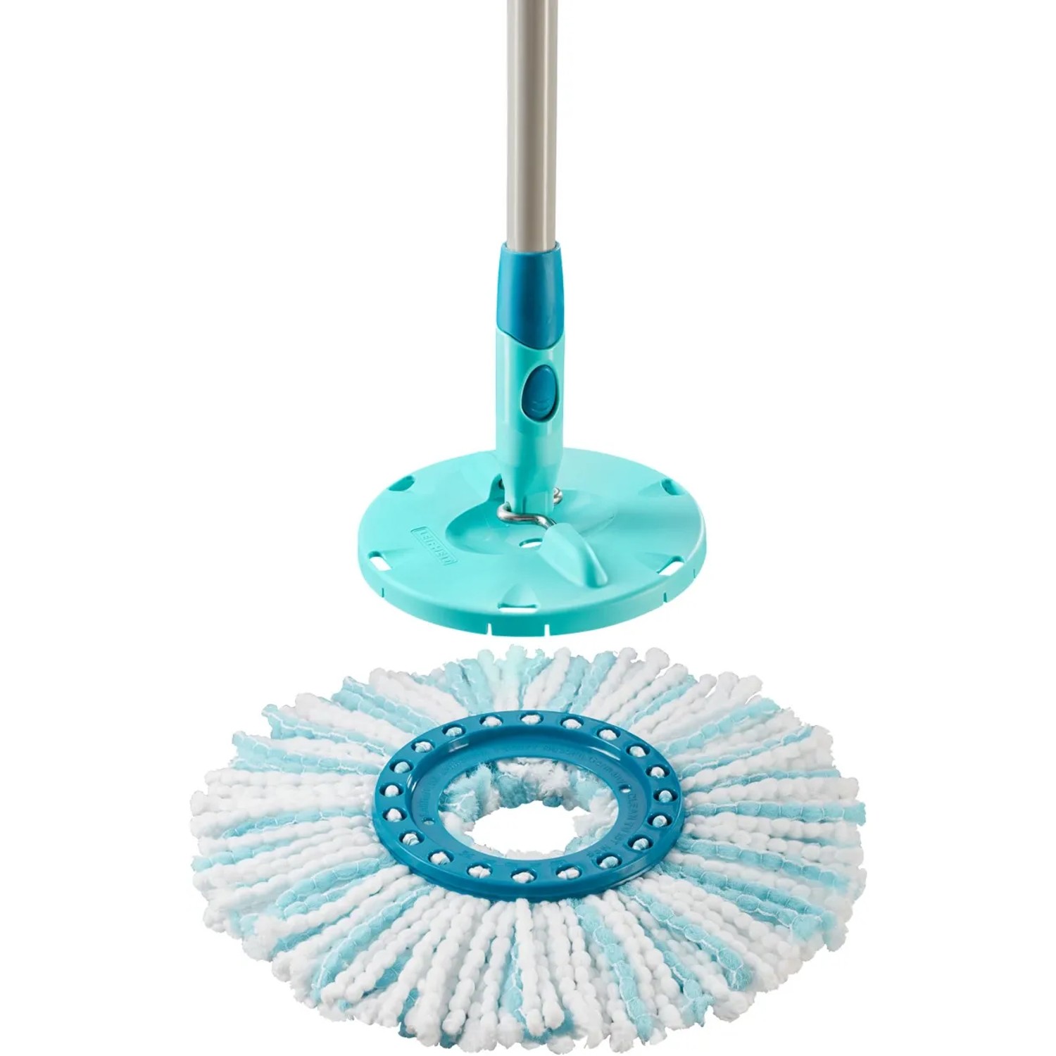 Testina di ricambio Leifheit per Clean Twist Disc Mop Ergo Micro Duo, strumento di pulizia.